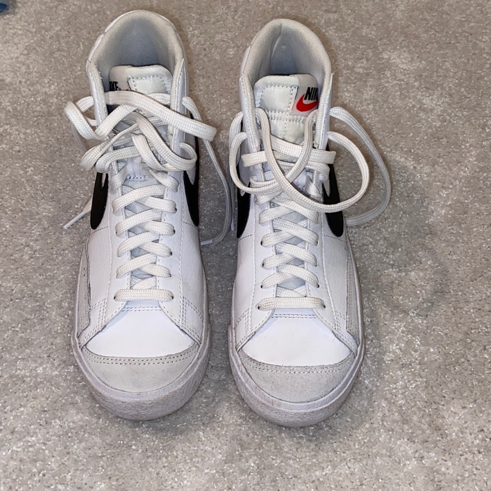 Nike Blazers!!! Only worn 3 times, size 6.5!!!!